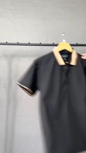 Áo thun Polo nam thể thao chất thun 4 chiều co giãn thoải mái thoáng mát tặng kèm hộp quà tặng AT155