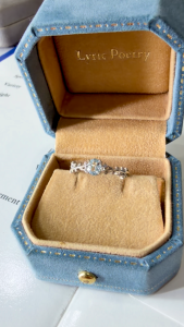 Montagne Jewelry Natural Aquamarine Ring Flower crown Design Fine Jewellery 925 Silver Ring