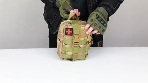 Outdoor Tactical Medical Emergency Kit: 3L Mountaineering Wilderness Survival Toolkit