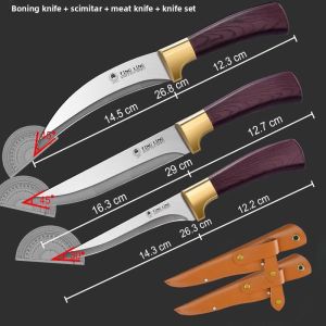 BAKULI | Sharp Bone Removal Knife for Slaughtering Pigs Cattle and Sheep