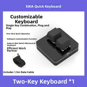 Sikai | Copy Paste & Password Auxiliary Mini 2-key Keyboard