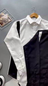 Áo sơ mi nam dài tay trơn chất vải lụa kate mịn không nhăn xù mẫu mới trẻ trung giá rẻ DVFAHION