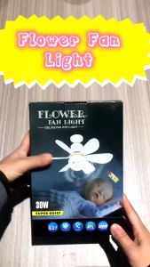 LED Remote Control Ceiling Fan Light Restaurant Bedroom Children Study Kitchen E27 Screw Mouth Household Silent Simple Fan Lamp