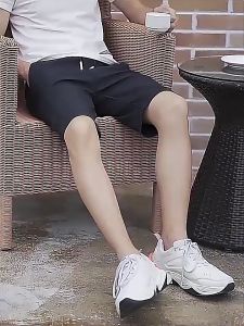 iymuymn Mens Casual Bermuda Shorts Lightweight Five-inch Mid-Length Sportswear Pants