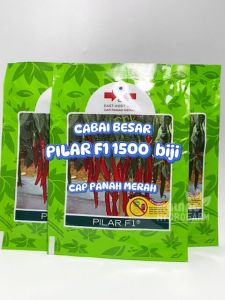 Benih Cabai Besar Pilar F1 1500 Biji Cap Panah Merah