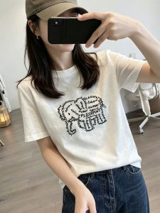 JIAOZAO | Áo Thun Tay Ngắn Bamboo Cotton Mỏng Hè