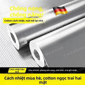 Sunscreen Heat Insulation Shade Insulating Double-sided Aluminum Foil Sponge Film