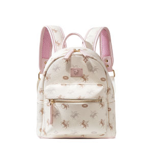 Fashionable Travel Womens Backpack Official Website Small C&K Flagship Store Flying Horse Print Double Shoulder Bag 2025 New Style