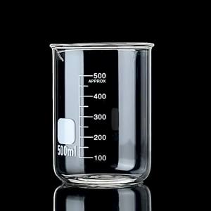 YWDL High Borosilicate Glass Measuring Cup With Scale Laboratory Beaker Kitchen Baking Measuring Cup 50/100/150/250/500/1000ml
