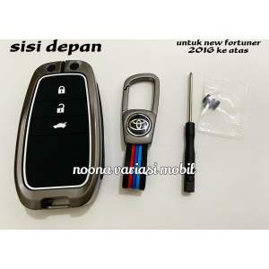 Casing Kunci Besi titanium new fortuner vrz zenix venturer