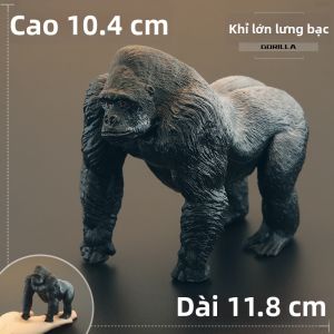 MENGSILE | Mô Hình Đồ Chơi Giáo Dục Vượn Silverback