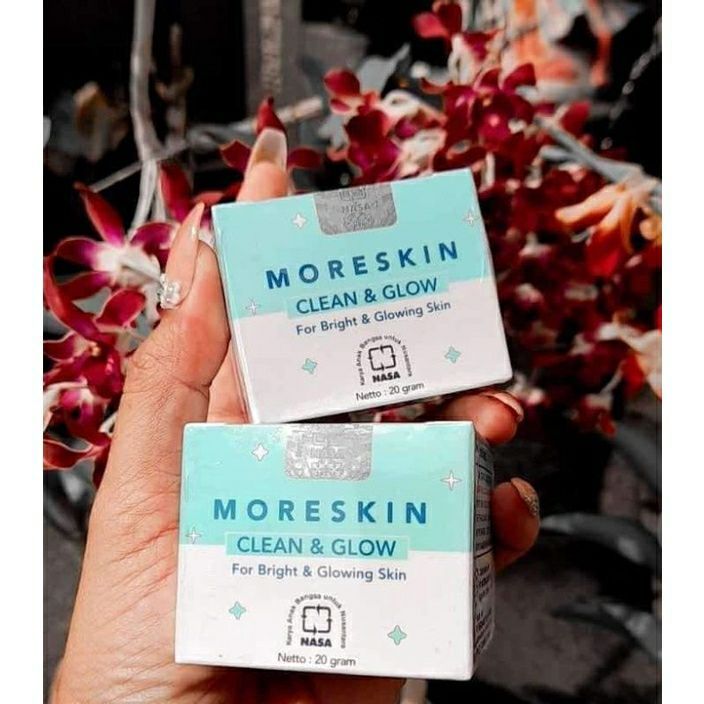 MORESKIN CLEAN & GLOW kemasan terbaru. ‼️Ready‼️Bisa cek dan order