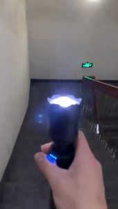 Senter LED Super Terang Zoom Rechargeable USB Senter Taktikal Waterproof Jarak Jauh