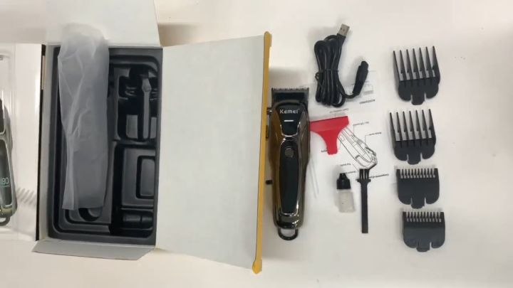 Kemei KM-PG1990 Professional Fade Hair Clipper Electric Men Hair ...