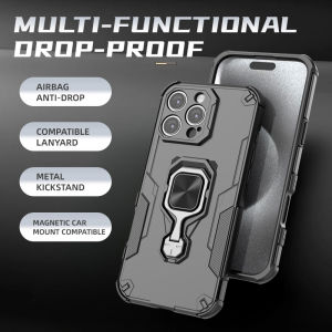 Case for Xiaomi Poco X7 Pro Redmi Turbo 4 Multi-functional Metal Ring Holder Stand Phone Case Precision Camera Guard Flexible TPU + Rigid PC Shockproof Case