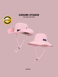 New 2025 Women's Outdoor Mountain Climbing Hat: Spring Summer Travel Wide Brim Sun Protection Fishing Cap & Casual Cotton Bucket Hat