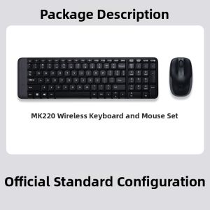 Logitech | Wireless Full Size Keyboard and Mouse Set 2.4GHz