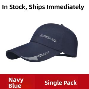 Casual Breathable Mens Baseball Cap Outdoor Sunshade Hat Fashionable Summer Travel Cap Polyester Fiber Adjustable Size