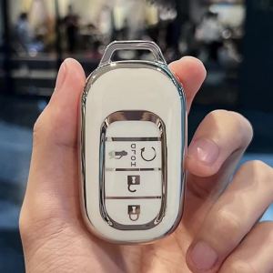 TPU Auto Remote Shell Fob Keychain Car Key Cover Case for Honda City CRV Freed Pilot Accord Civic 11th Gen 2021 Accessories