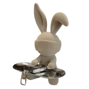 Màn Hình Đệm Lông Thỏ Sang Trọng Bằng Nhựa PVC Trang Trí Bàn Để Bàn Trong Phòng Khách Tủ Giày Tủ Đựng Chìa Khóa Giá Để Đồ