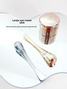 Metal Roller Eye Cream Massager Stick Skin Care Product for Under-Eye Area Comes with Storage Other Beauty Tools from China