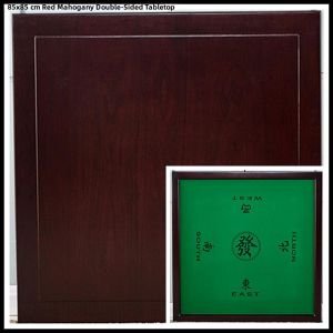 MUHUALAN | Mahjong Table Top Solid Wood Manual Surface