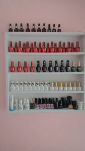 ชั้นวางโมเดล ชั้นวางสีทาเล็บ CV001 ชั้นแขวนผนัง