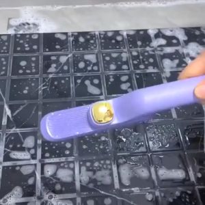 2-in-1 Multi functional rotating gap cleaning brush for bathroom rotating brush for cleaning