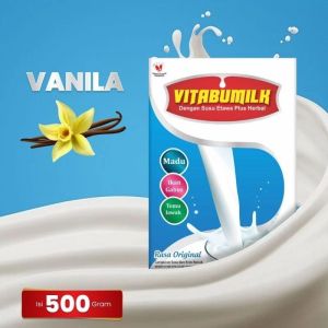 VITABUMILK susu kambing ettawa Penambah nafsu makan & kecerdasan anak SUSU KAMBING 500gram