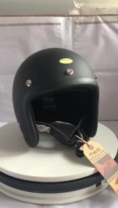 224100 % Original TT&CO 500TX Helmet Japanese 3/4 Open Face Helmet FRP Harley R Helmet Motorcycle Riding Safety Helmet with DOT Sticker (in Stock!)