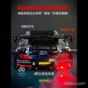 Mô Hình Xe Đua Formula 1 Tỷ Lệ 1:10 Kích Thước Lớn Gần 50cm Tích Hợp Bộ Động Cơ Power Function Và Điều Khiển Từ Xa