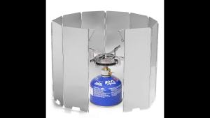 8/10/12/16 Plates Gas Stove Wind Shield Outdoor Camping Picnic Cooking Burner Windproof Screen Aluminum Alloy Wind Screen