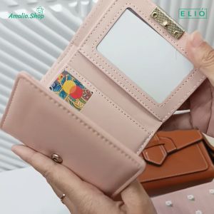 ELIO ROSE Dompet Lipat Wanita Terbaru