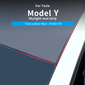 For Tesla Model Y sunroof sealing strip top strip dustproof waterproof noise reduction sound insulation modification