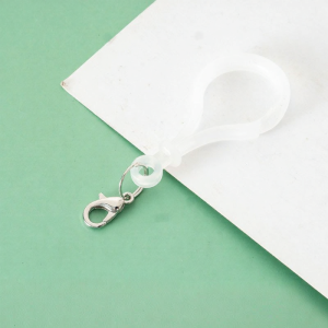 DIY Acrylic Plastic Lobster Clasp Keychain Handmade Craft Supplies Jewelry Accessories  out Alloy Plated Silver Gold