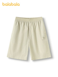 Balabala trẻ em quần short chàng trai mùa hè lỏng cô gái thường ngày dáng suông giữa quần short xu hướng 2025