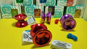 Magic YoYo T5 Overlord Super Arc Aluminum Profession Yo-Yo Ball Ungu
