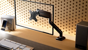 Dual Monitor Arm Monitor Bracket Monitor Stand Double Monitor Full Motion Fits Most 36 Inch Screens