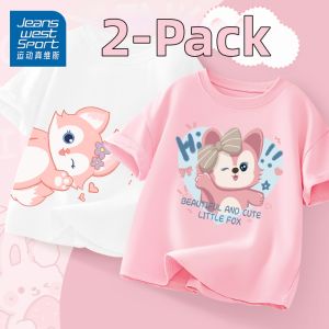 JEANSWEST SPORT | Girls Cotton Short Sleeve T-Shirt