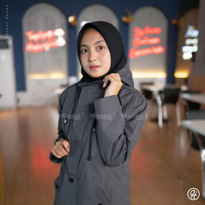 ⭐ BELI 1 GRATIS 2 SOUVENIR ⭐ HIJACKET IXORA COLDGREY - JAKET MUSLIMAH HIJACKET ALL SIZE M FIT TO L BISA COD JAKET HIJAB WANITA MUSLIMAH JAKET MUSLIMAH MANTEL TEBAL MUSIM DINGIN JAKET KECE JAKET KAIN TERBARU HIJACKET STORE PAKAIAN WANIITA BARU HIJACKET