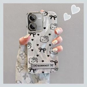 Vivo Iqooz8 Phone Case Soft Silicone Full Edge Protection Cute Cartoon Personality Womens New Model V2314A V2312A Lqooz8x