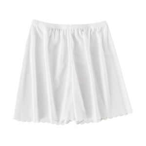 Quần an Toàn Mùa Hè Cho Nữ Mỏng Rộng Rãi Cỡ Lớn Bằng Lụa Băng Không Để Lộ Quần Lót Ngắn Quần Đùi Mỏng Liền Mạch Thoải Mái Thoáng Khí