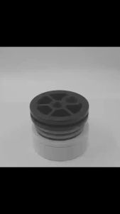 4040 End Cap with 2 O-Rings For 4" Membrane Housing Ro Fresh Water Treatment
