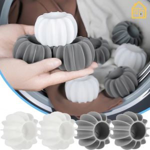 4pcs Silicone Hair Catcher Laundry Ball/Anti-winding Roller Washing Machine/Cleaning Ball To Prevent Clothes From Knotting