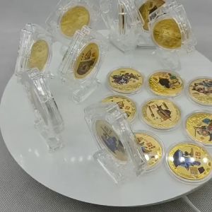 Pelindung Koin Coin Holder Bingkai Koin Slab Pccb Ngc Pcgs Custom 14-40 Mm 360°
