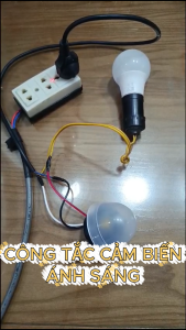 Công Tắc Cảm Biến Ánh Sáng AS20 Tự Động Bật Tắt Đèn Ngoài Trời Chống Nước Tốt Phù Hợp Nhiều Loại Đèn