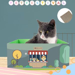 ฝนเล็บแมว ด้วยเล็บแมว กล่องลับเล็บแมว ที่นอนแมว แผ่นลับเล็บ ราคาบริการที่นอน