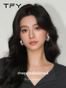 TFY | Elegant Silver Mobius Hoop Earrings