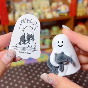 52TOYS | Bộ Sưu Tập Mô Hình Mèo 52toys Ghody Behold My Cat Blind Box - Mô Hình Mèo Lông Xanh Thời Thượng & Mèo Trắng Để Trang Trí & Làm Quà Tặng Dành Cho Cả Nam Và Nữ Từ 14 Tuổi Trở Lên