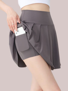 YANSE | Anti-see-through Running Fitness Yoga Pleated Tennis Skirt